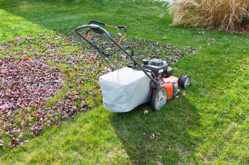Autumn Lawn Maintenance Equipment